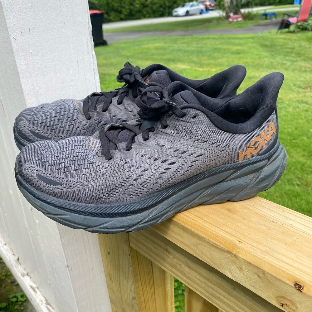 Gently worn Hokas